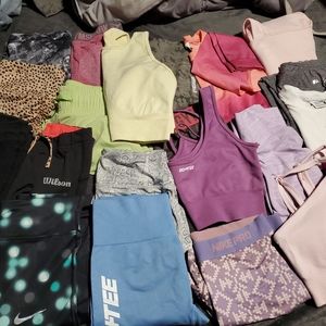 Massive closet Clean up, gym clothes (not a bundle